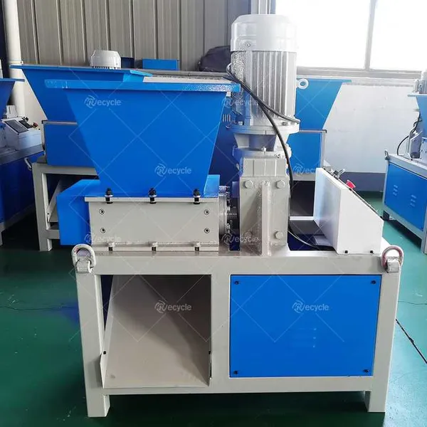 Mini Shredder for Light Metal Plastic Waste Disposal photo-2