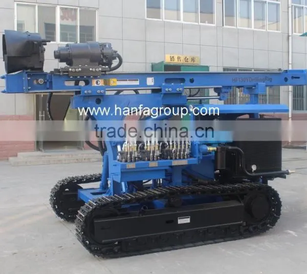 2 Persons Can Operate! HF130Y Crawler Multifunctional Drilling Rig photo-5