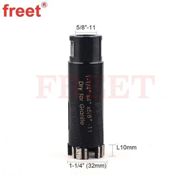 Diamond 1-1/4 Inch Dry Drill Bits for Masonry, Granite, Stone photo-5