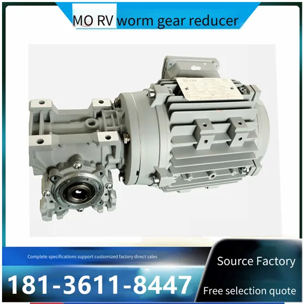Nmrv Worm Gear Reducer, Suzhou Maichuan Rv063-90b14, Gear Ratio 10:1, Right-angle Hollow Worm Reducer photo-5