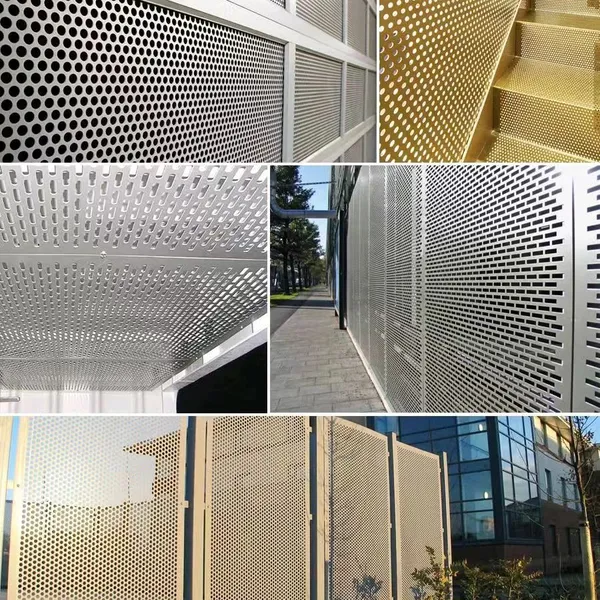 Galvanized Hexagon Perforated Metal Sheet for Facade Wall Cladding photo-3