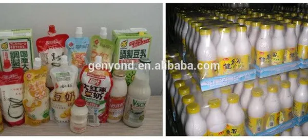 High Efficiency Pure Milk Processing Line Soymilk Making Machine photo-2