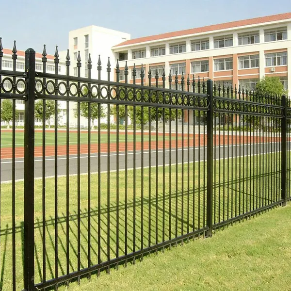 Portable European Style Metal Fence Panel for Garden Privacy and Security