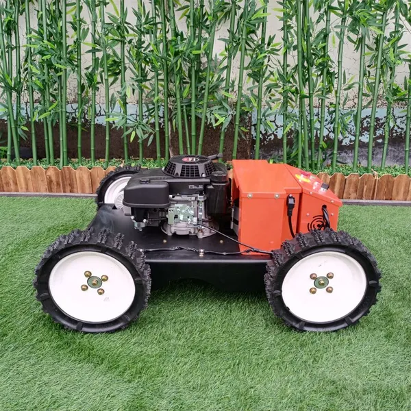 Petrol Cordless 4-Stroke Industrial Grade Self Propelled 20-Inch Cutting Blade Multifunctional RC Grass Cutting Machine photo-6