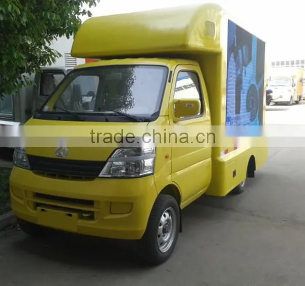 2015 Factory supply high quality changan P10 led mobile stage truck for sale