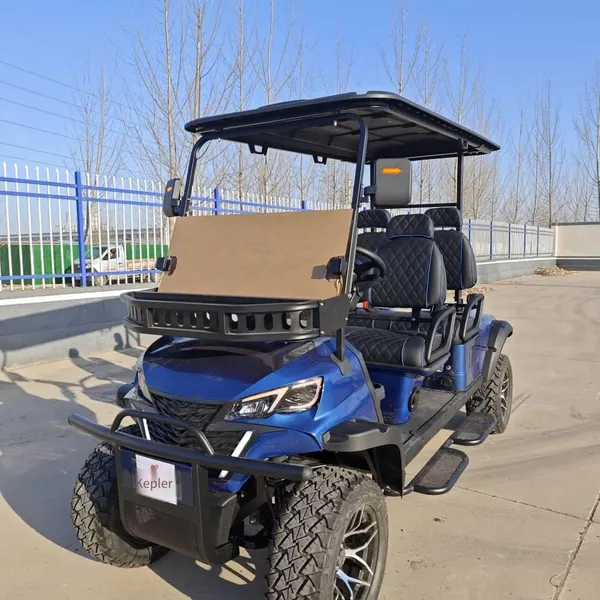 Newly Designed Four - Seat Electric Golf Carts and Scenic Area Sightseeing Vehicles, Customizable. Manufacturer for Export Trade. photo-3