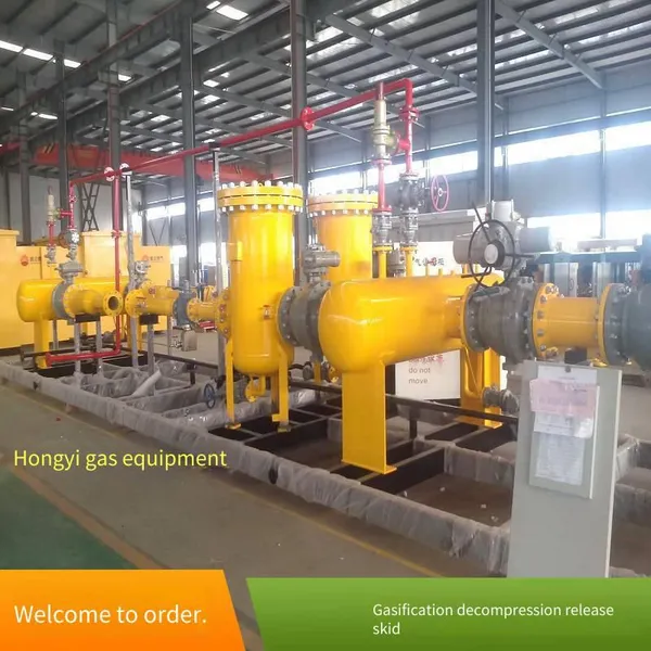 Cng Industrial Decompression Box, Gas Metering and Pressure Regulating Cabinet, Customization Supported, Low Noise, Hongyi Technology photo-4