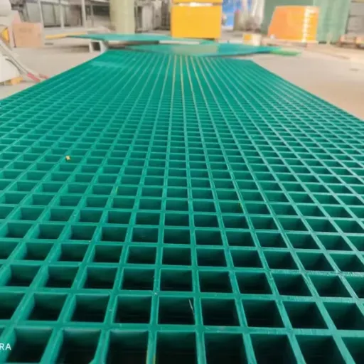 Corrosion Resistant FRP Grating 6mm Bar Thickness 1.22m x 2.44m For Chemical Plants photo-5