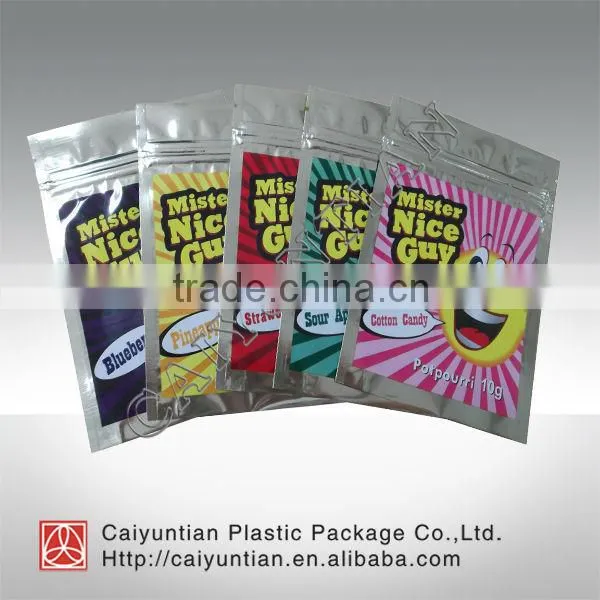 3g 10g Mister Nice Guy Aluminum Foil Herbal Incense Bag photo-2