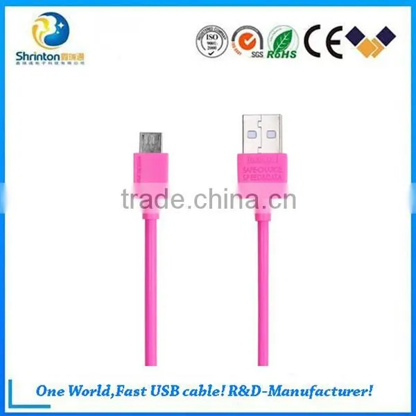 Factory Directly Offer Pure Copper 1.2A Non-toxic PVC Data Cable Usb for Ipad Air 2 Ipad photo-2