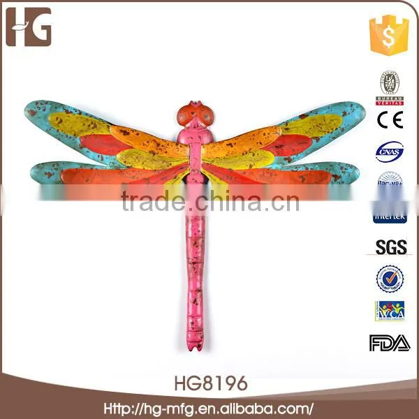Hot Sell Best Iron Metal Dragonfly Wall Decor photo-2