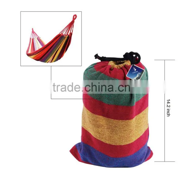 Cheap Outdoor Folding Hammock Chair Hanging Swing Lounge Canvas Hammock Camping photo-5