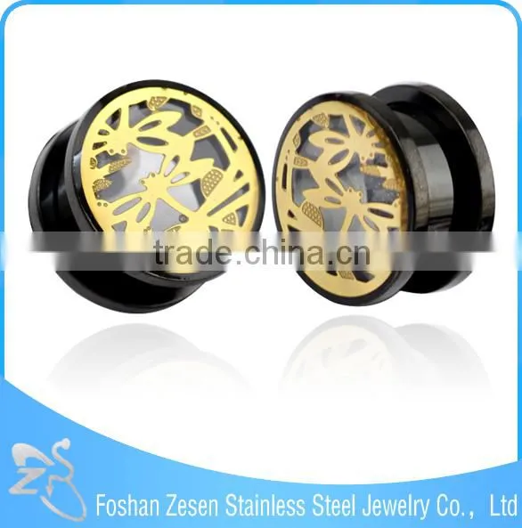 TP011440 Latest Fashion Black Plated Teenage Extender Ears Piercing Jewelry photo-2