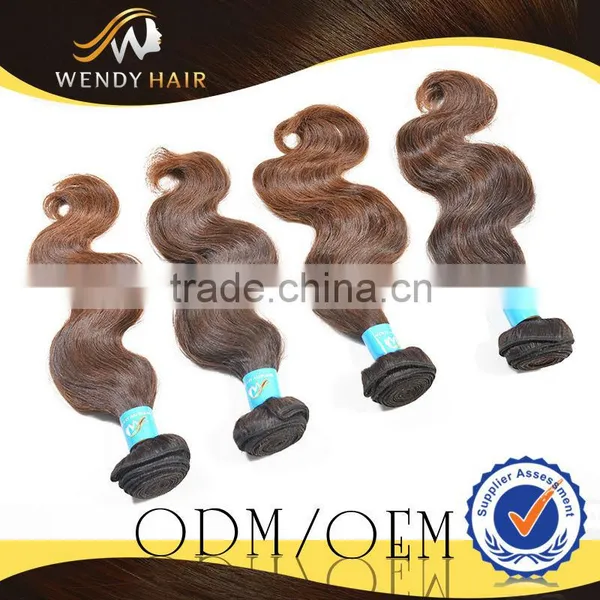 8a Brown Color 12in- 30in Indian Virgin Remy Body Wave Hair Extension photo-4