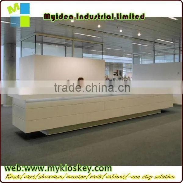 2015 Fantastic Design High Gloss Blue Cambered Surface Bar Counter Bar Counter Plastic photo-2