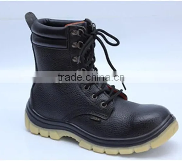 Leather Safety Shoes Safety Work Boots 9883 photo-4