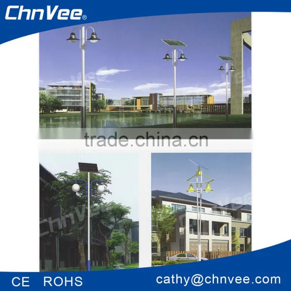 cheap solar path garden light post double arm garden lights low voltage led sensor stainless steel path light 12v