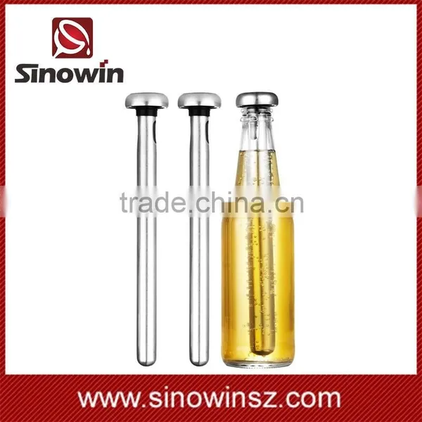 Set of 2 Beer Chiller Stick Stainless Steel Chill Alcohol Ice Drinks Wine Cold photo-3