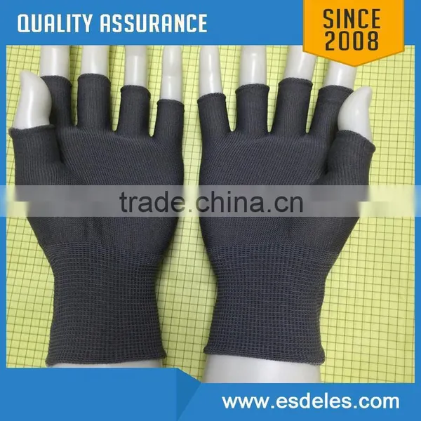 Gold Supplier Antistatic pu Palm Coating Glove photo-6