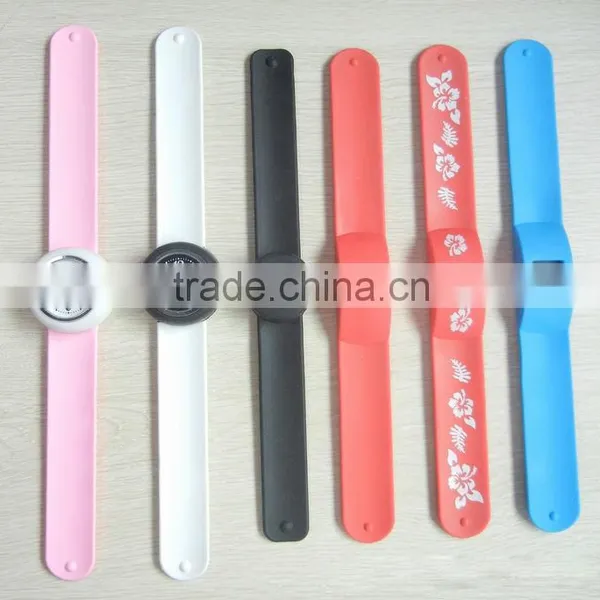 Promotion Gifts Silicone Slap Watch Kids Silicon Wristband Slap Watch Full Printed Oem Design Children Slap Watch for Promotion photo-5