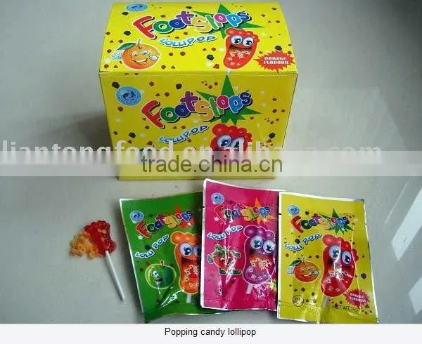 Popping Candy and Lollipop