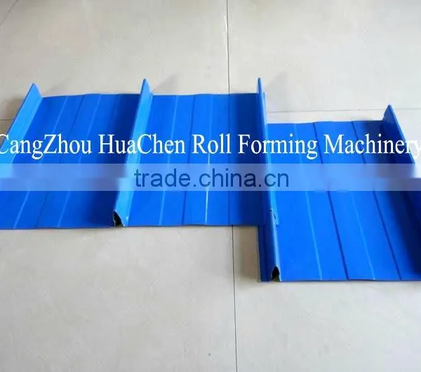 Standing Seam Metal Sheet Roof Press Profile Machine photo-5