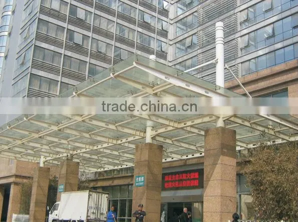 Modern Glass Door Canopy Curtian Wall System