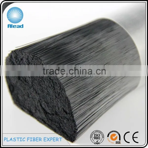 Diameter 0.18mm Shiny Black Color High Temperature Resistance PBT Mono Filament for Producing Medical Brush photo-3