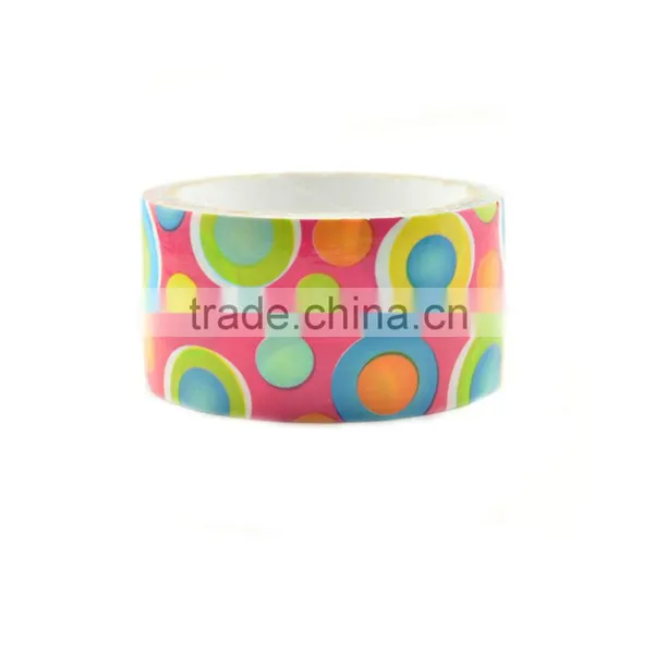 NEW! Colorful Circles Print Duck Tape Hot Selling photo-3