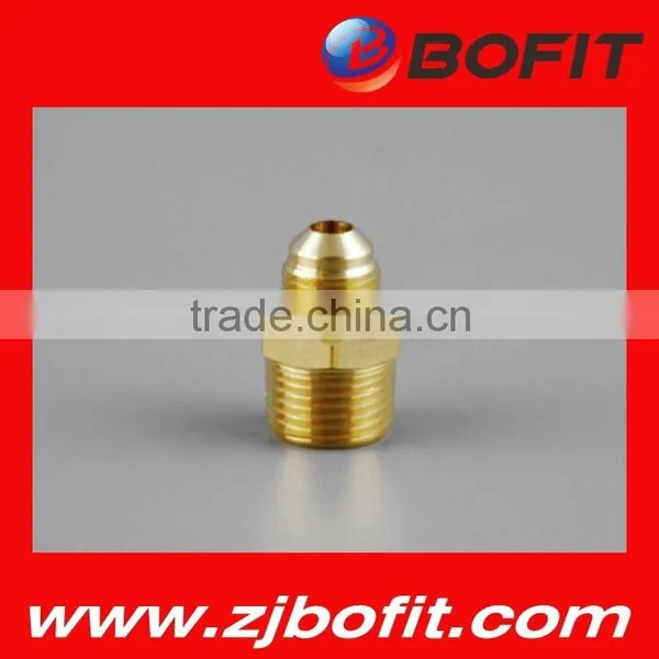 Zhejiang Factory Low Price Brass Parts Copper Pipe Flare Fitting Tube Connector Brass Barb Hose Fitting Brass Compressio Quality Choice photo-5