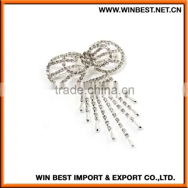 2015 New Design Rhinestone Brooch Wholesale, Latest Fashion Brooch Pin, Brooch Making Supplies photo-2