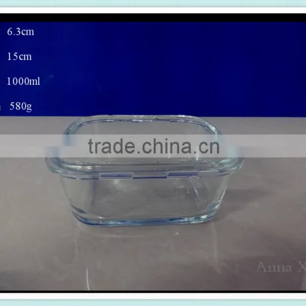 Xuzhou Supply Rectangle Glass Fruit Plates photo-3
