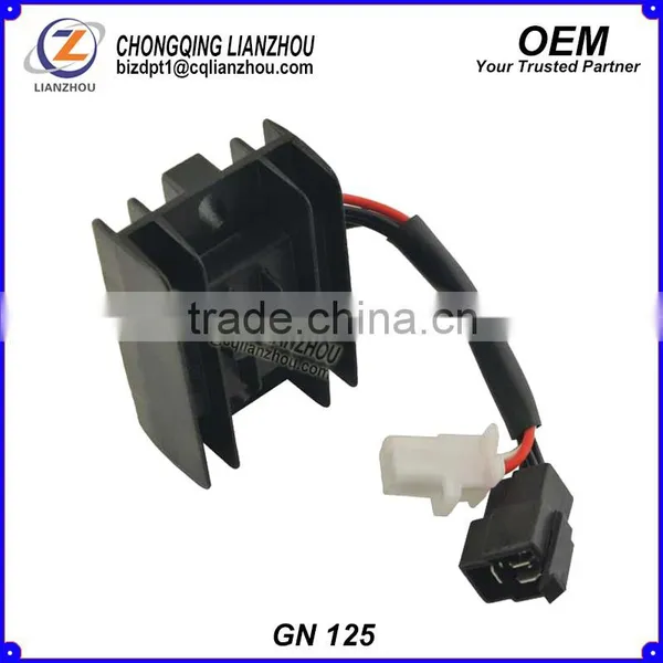 China OEM Part Haojue GN125 Motorcycle Voltage Regulator photo-2