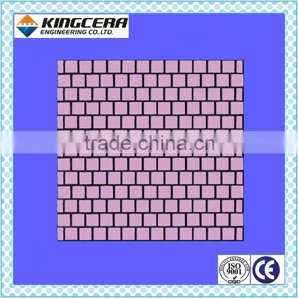Mining Chute Ceramic Composite Rubber Lining (300*300*63mm) photo-2