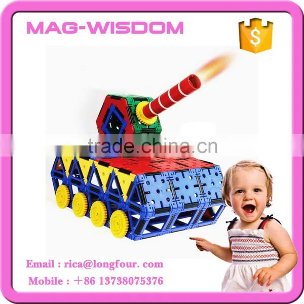 488PCS Magnetic Tiles Construction Building Toy photo-5