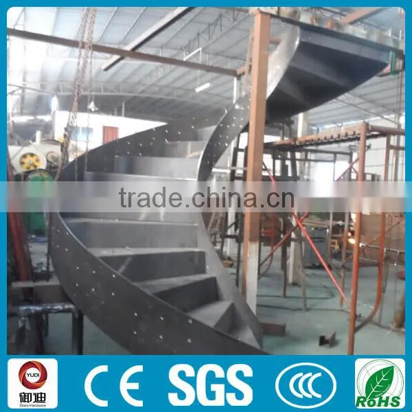 Exterior Outdoor Composite Stair Tread for Steel Staircase photo-2