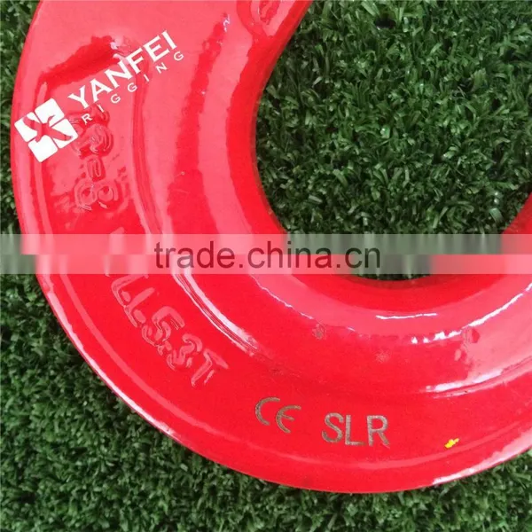 G80 Clevis Chain Hook With Latch/Self-Locking Hook photo-2