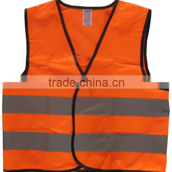 OEM Service Unisex Breathable Adults Jackets Yellow High Visibility Reflective Safety Vest photo-6