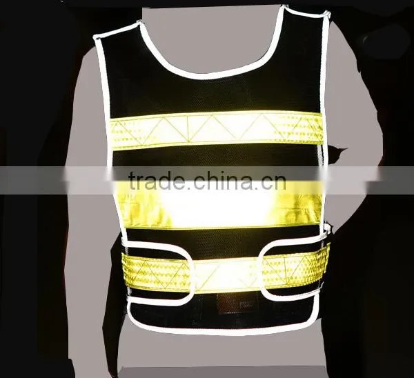 EN471 PVC High Visibility Fluorecent Reflective Tape for Sew on Safety Clothing photo-5