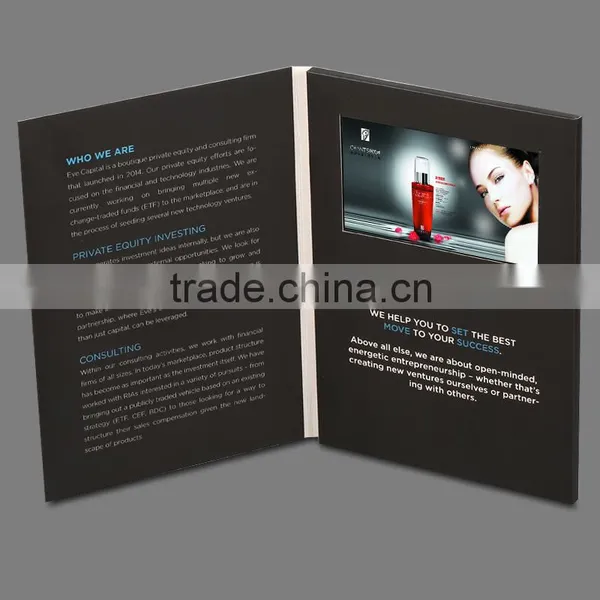 2015 Factory Outlet 5 Inches Video Cards for Business/invitation/promotion photo-2