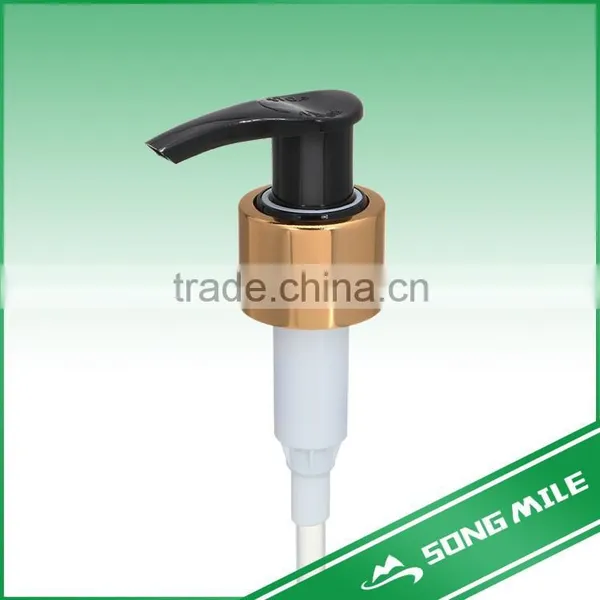 Shiny gold collar lotion dispenser replacement pump for sale