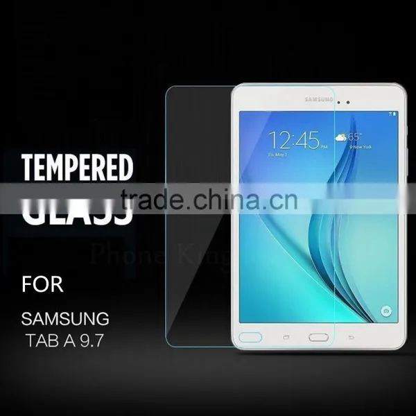9H Hardness Triple Layer Rounded Edge Anit-fingerprint Real Glass Screen Protector for Samsung Galaxy Tab A 9.7" photo-2