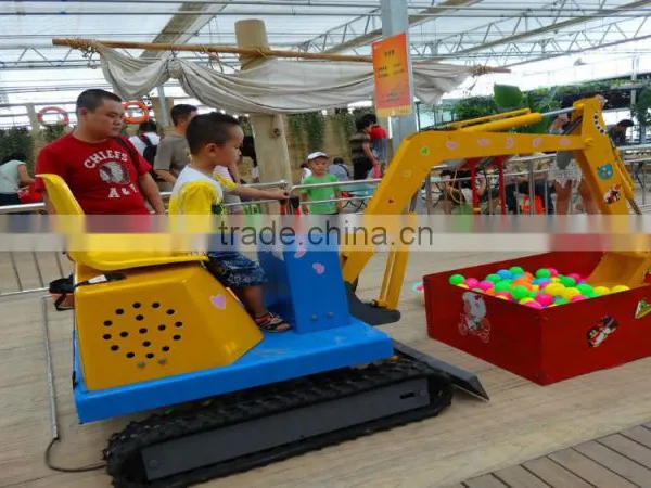 Kids Mini Electric Excavator 90 Degree Children Excavator photo-4