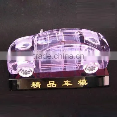 Crystal Car Models With Plate Stand for Customized Logo photo-2