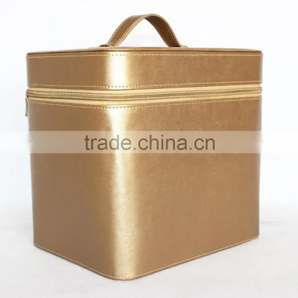 Luxury Custom Travel Cosmetic Bags/Cosmetic Box For Women Gift photo-3
