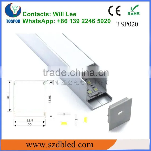 LED aluminum angle profile