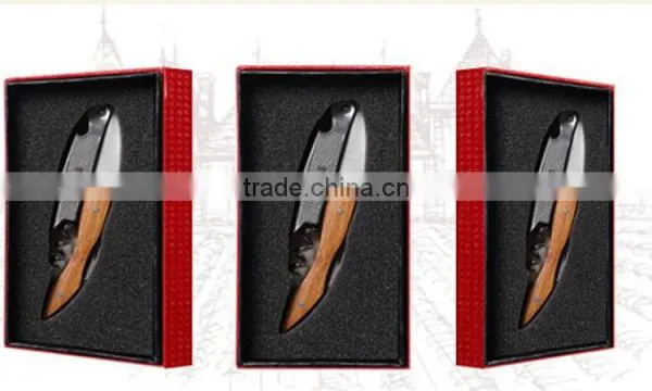 *2015 New Products Corkscrew Red Wine Bottle Opener Wine Knife China Supplier photo-2