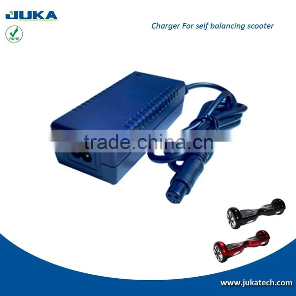 Balance Scooter Charger , Universal 42V 2A Battery Charger for Two Wheel Smart Self Balance Scooter photo-3