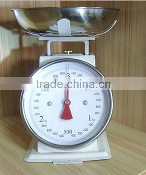 Round Cute Commercial 1kg/3kg/5kg Kitchen Food Scale photo-4