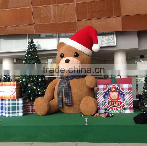 Artificial Foam Large Bear for Christmas Decoration photo-2